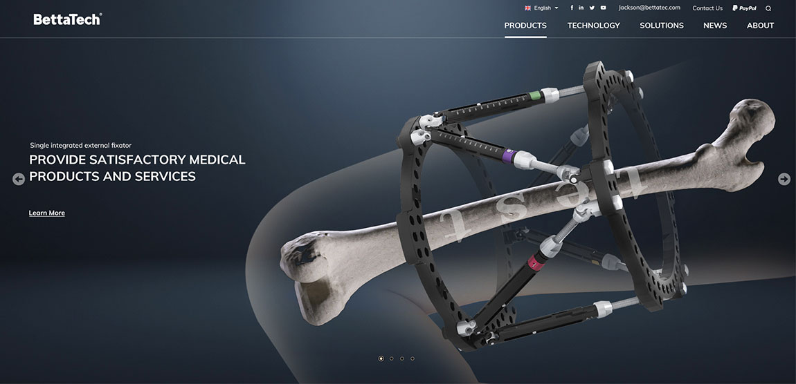 醫(yī)療器械外貿(mào)網(wǎng)站設(shè)計(jì)效果圖 醫(yī)療器械外貿(mào)網(wǎng)站設(shè)計(jì)效果圖